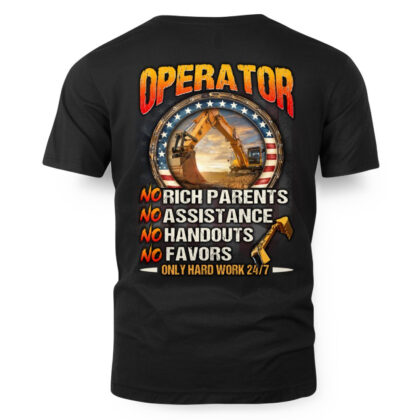 Operator No Handouts Apparel – Hard Work Quote T-Shirt